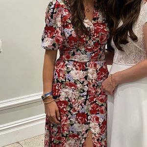 MIDI floral dress from revolve